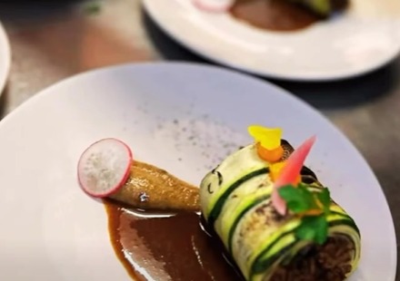 Plat signature du Chef Jordan Milome
